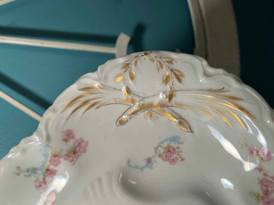 Vintage Haviland Limoges Oval Serving Platter | 15” | Schleiger 63B French Porcelain