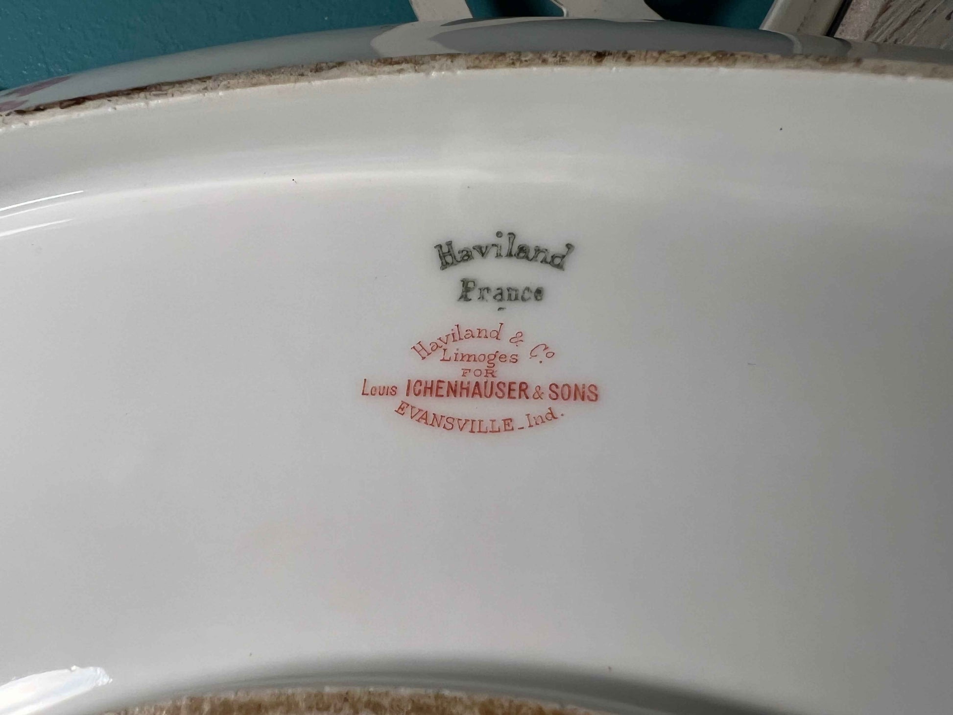 Vintage Haviland Limoges Oval Serving Platter | 15” | Schleiger 63B French Porcelain