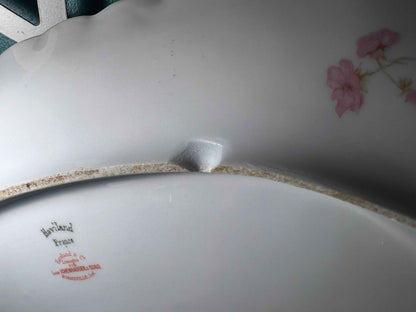 Vintage Haviland Limoges Oval Serving Platter | 15” | Schleiger 63B French Porcelain