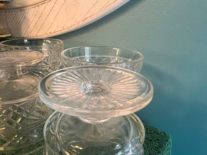 Vintage Hazel-Atlas Big Top Glasses | Collectible Glassware | Mid-Century Drinkware