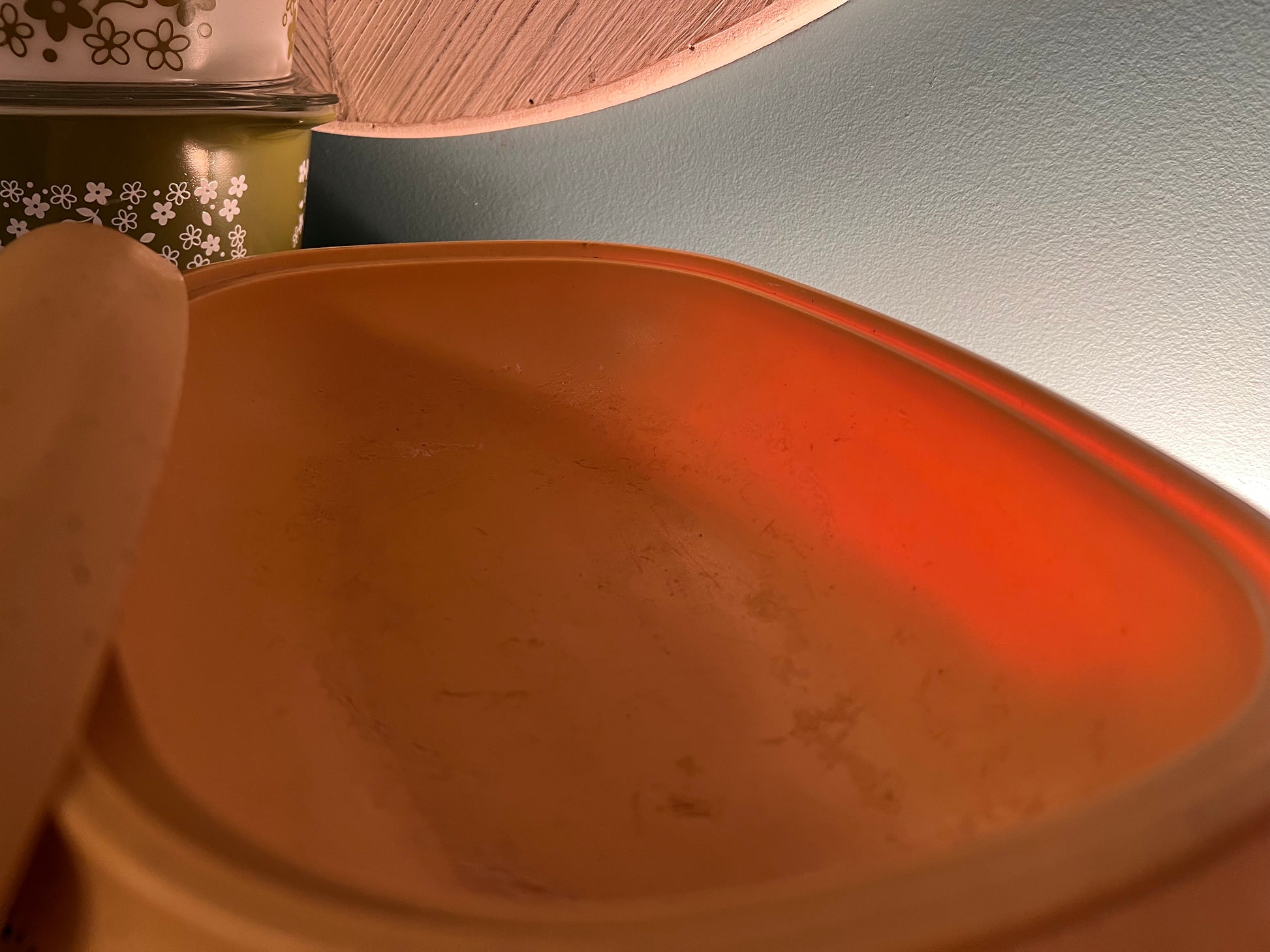 Vintage 4pc.Tupperware Steamer Harvest Gold Vegetable Rice 1273-3 w/ Divider - Dusty Treasures