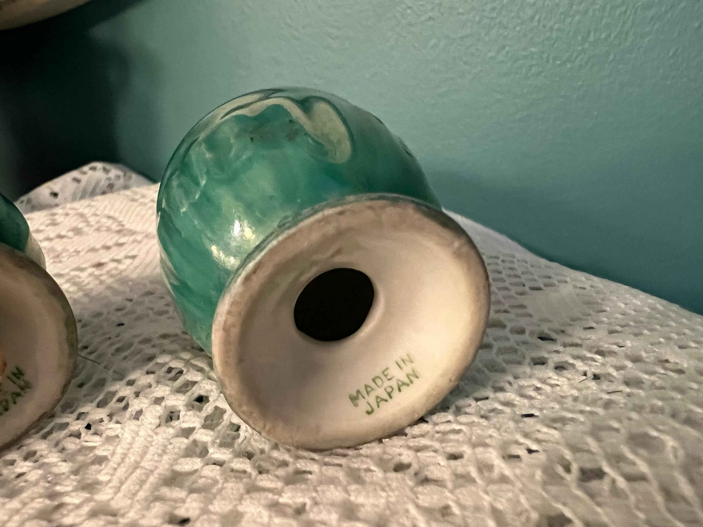 Vintage Lusterware Cherry Blossom Salt & Pepper Shakers | Made in Japan | Vintage Kitchenware