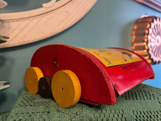 Fisher-Price Musical Sweeper Toy – Base Only | Vintage Toy | Whistle While You Work