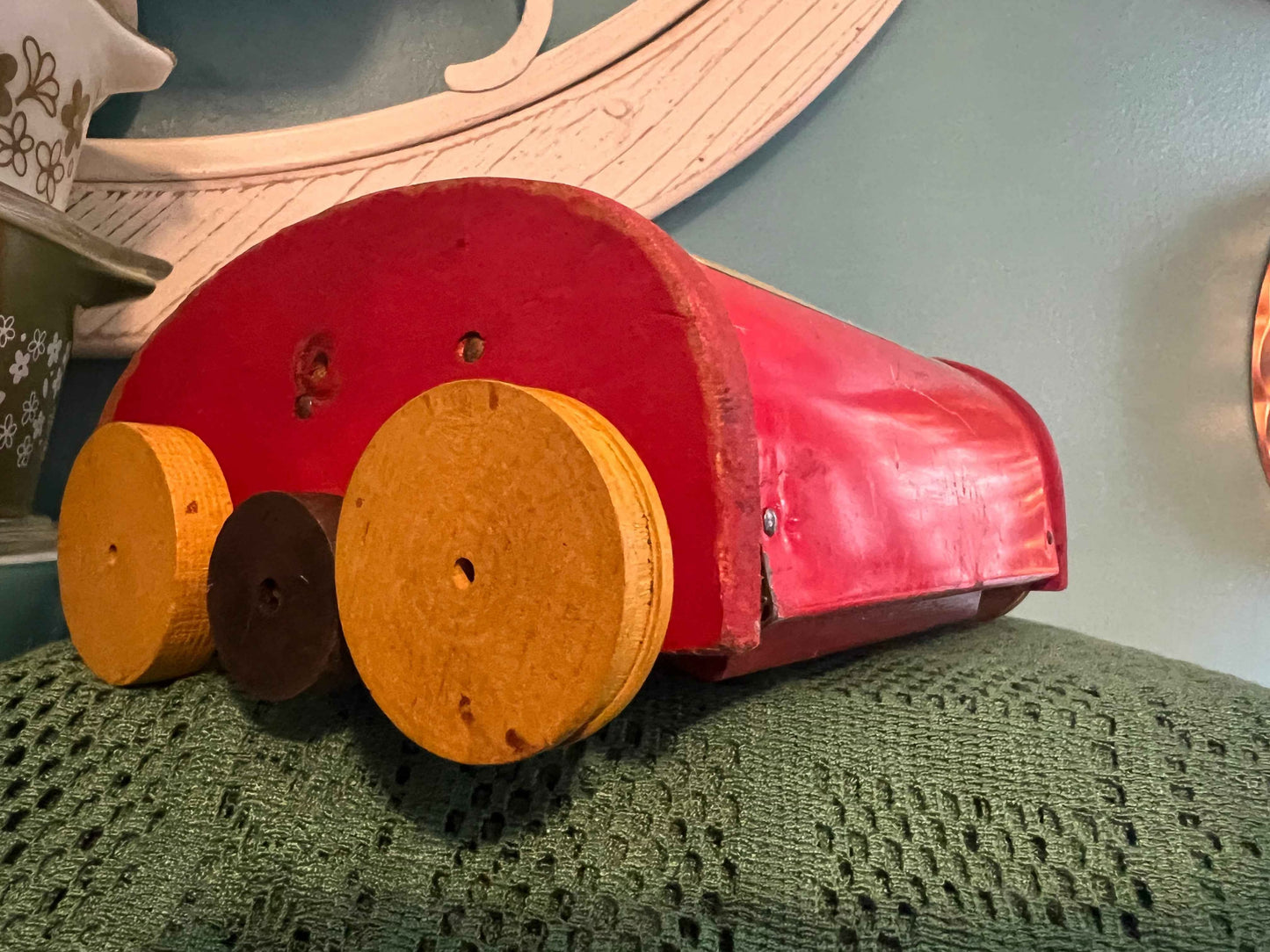 Fisher-Price Musical Sweeper Toy – Base Only | Vintage Toy | Whistle While You Work
