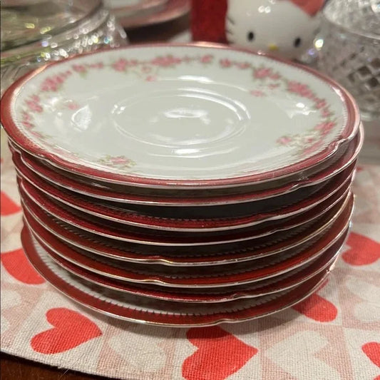 Imperial PSL Alma Austria Floral pattern saucer