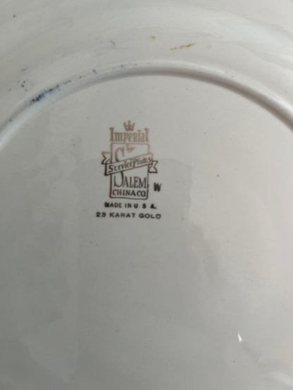 Salem China service plate