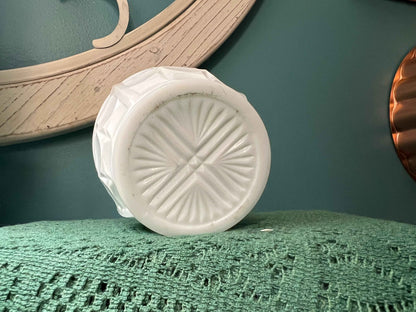 Vintage Indiana Milk Glass Constellation Pattern Nut Cup | Small 3” x 4” Bowl | Collectible Tableware