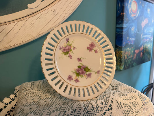 Vintage Japanese dessert plate