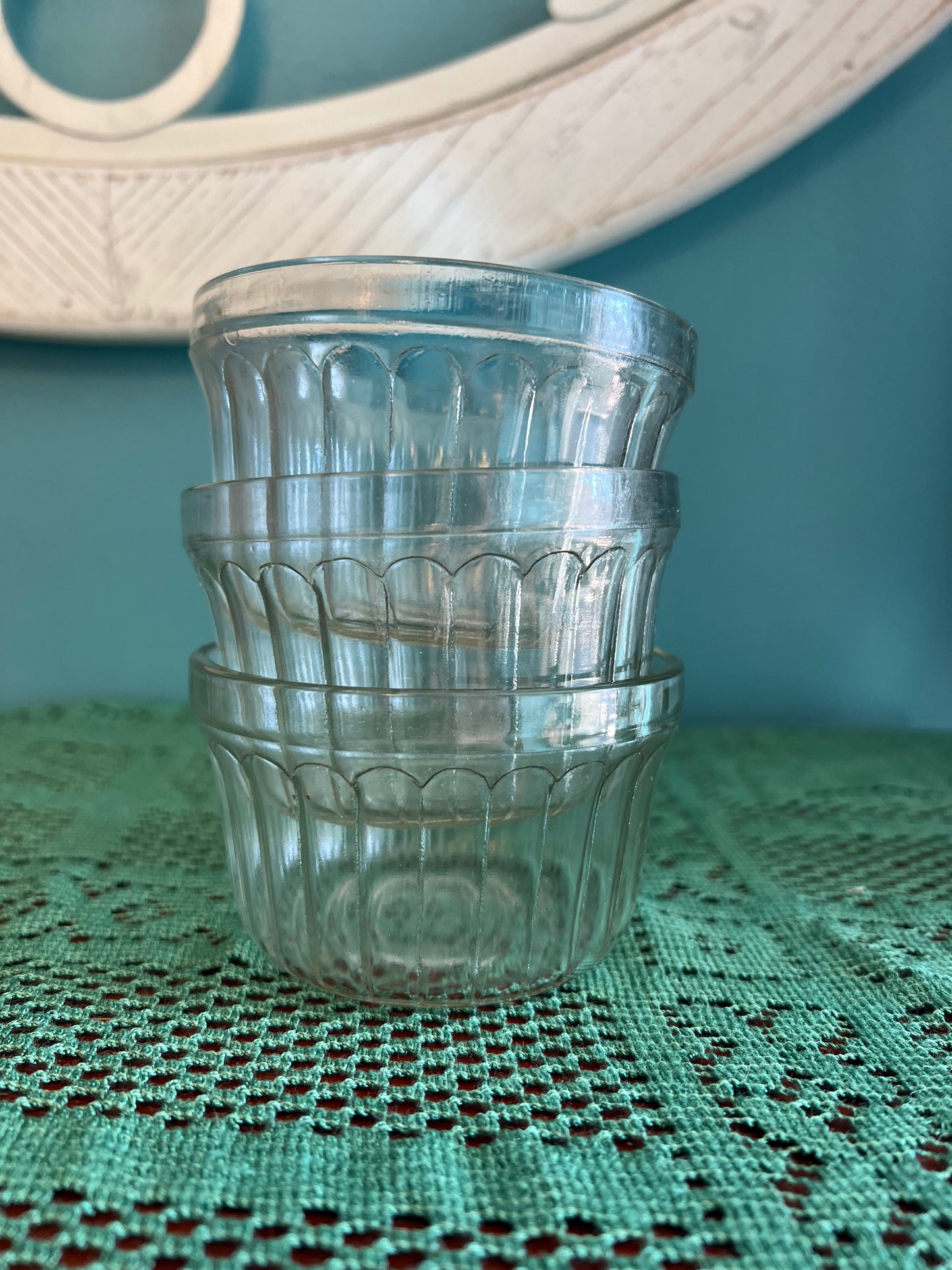 Kerr Ribbed Glass Jelly Jar “Jambler” | Vintage Glassware