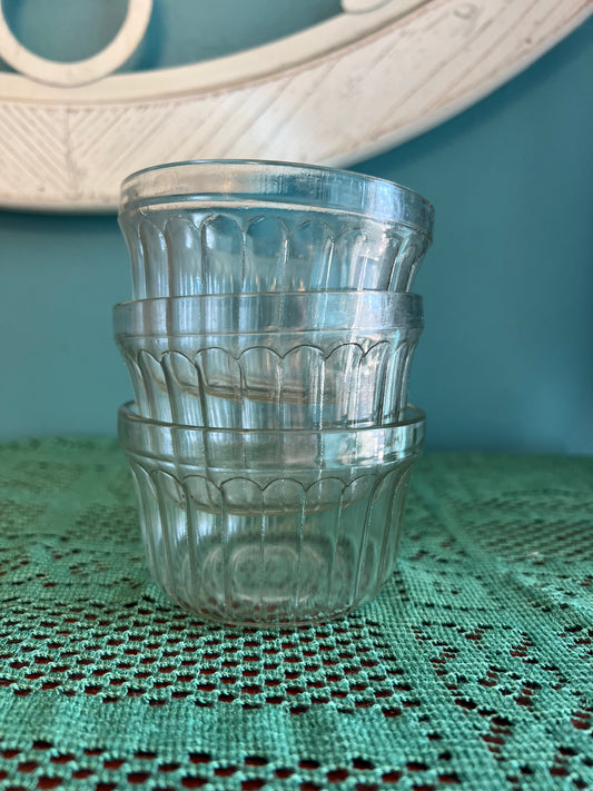 Kerr Ribbed Glass Jelly Jar “Jambler” | Vintage Glassware