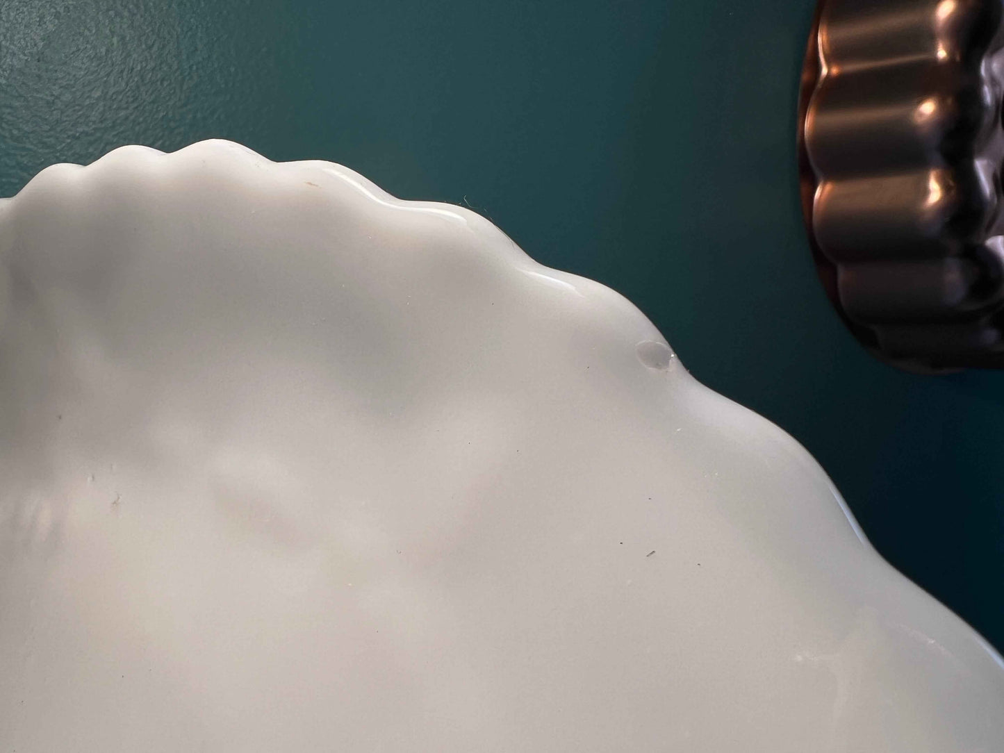 Vintage L.E. Smith White Milk Glass Banana Bowl | Grape Harvest Pedestal Centerpiece | Vintage Glassware