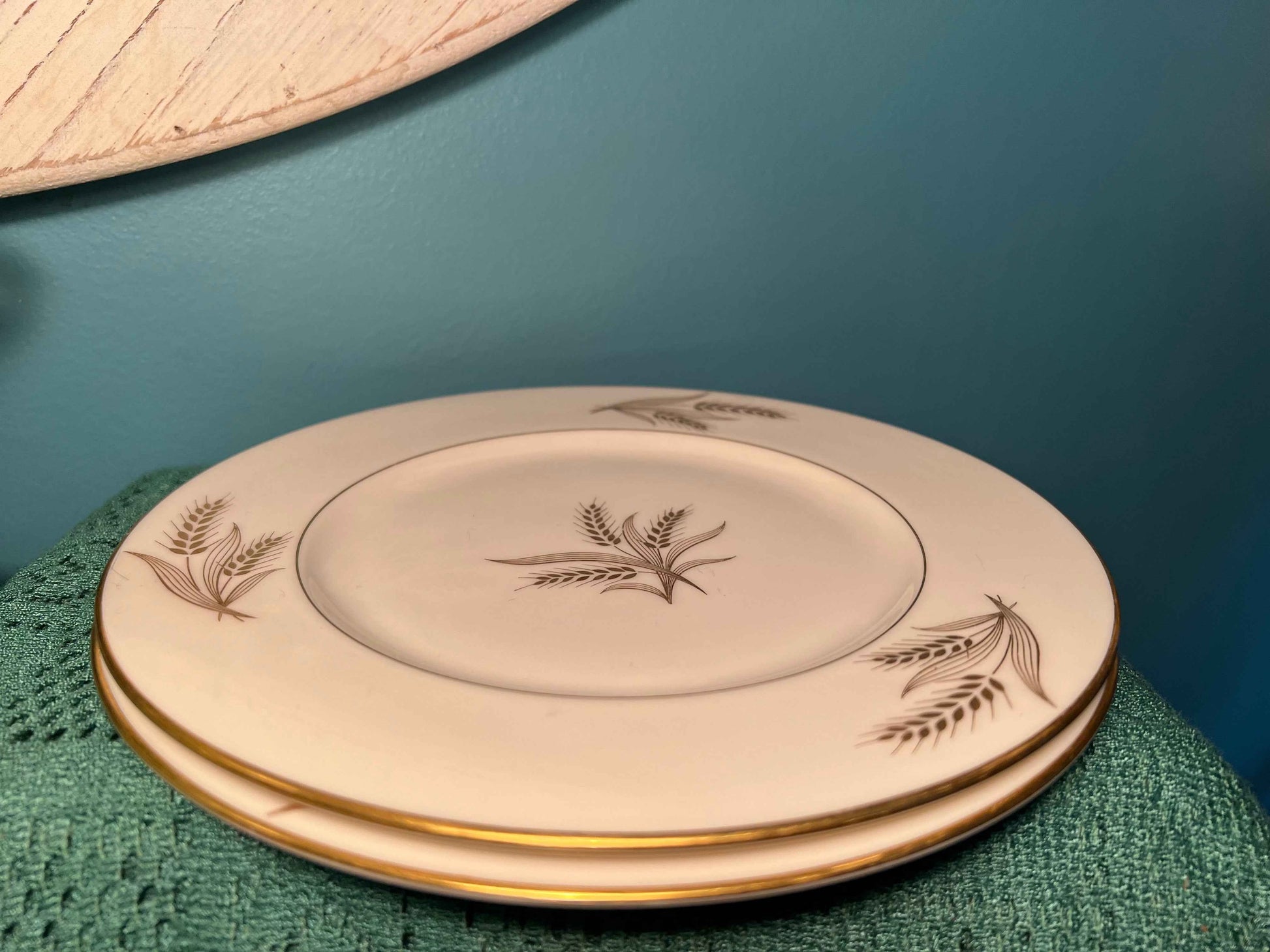 Lenox Harvest (R-441) Bread & Butter Plates – Set of 2 | Collectible Fine China | Vintage Tableware