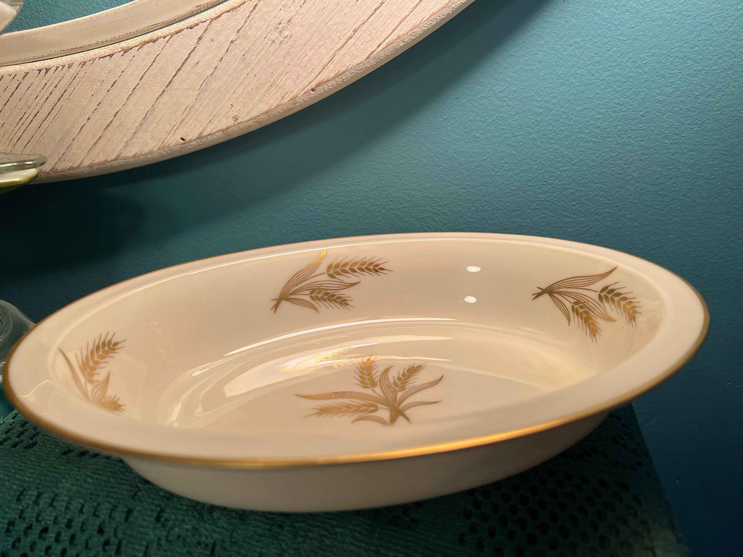 Lenox Harvest (R-441) Serving Platter - 9" | Collectible Fine China | Vintage Tableware