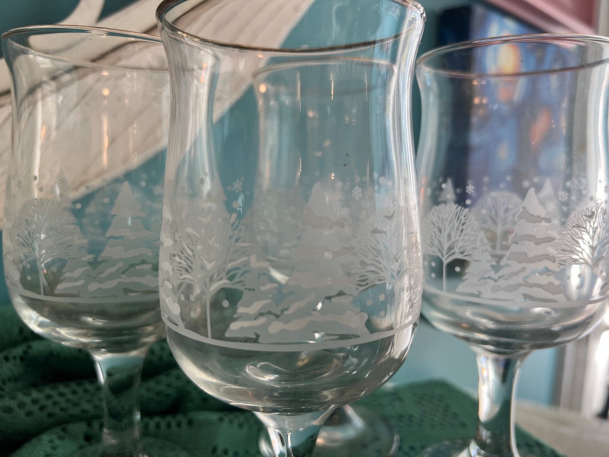 1980s collectible goblets