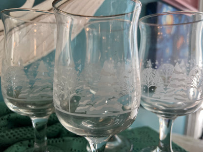1980s collectible goblets