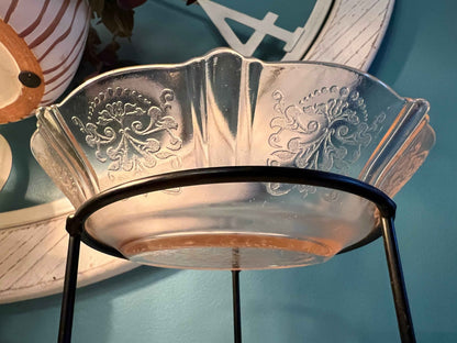 American Sweetheart Pink Cereal Bowl | MacBeth-Evans | Vintage Glassware