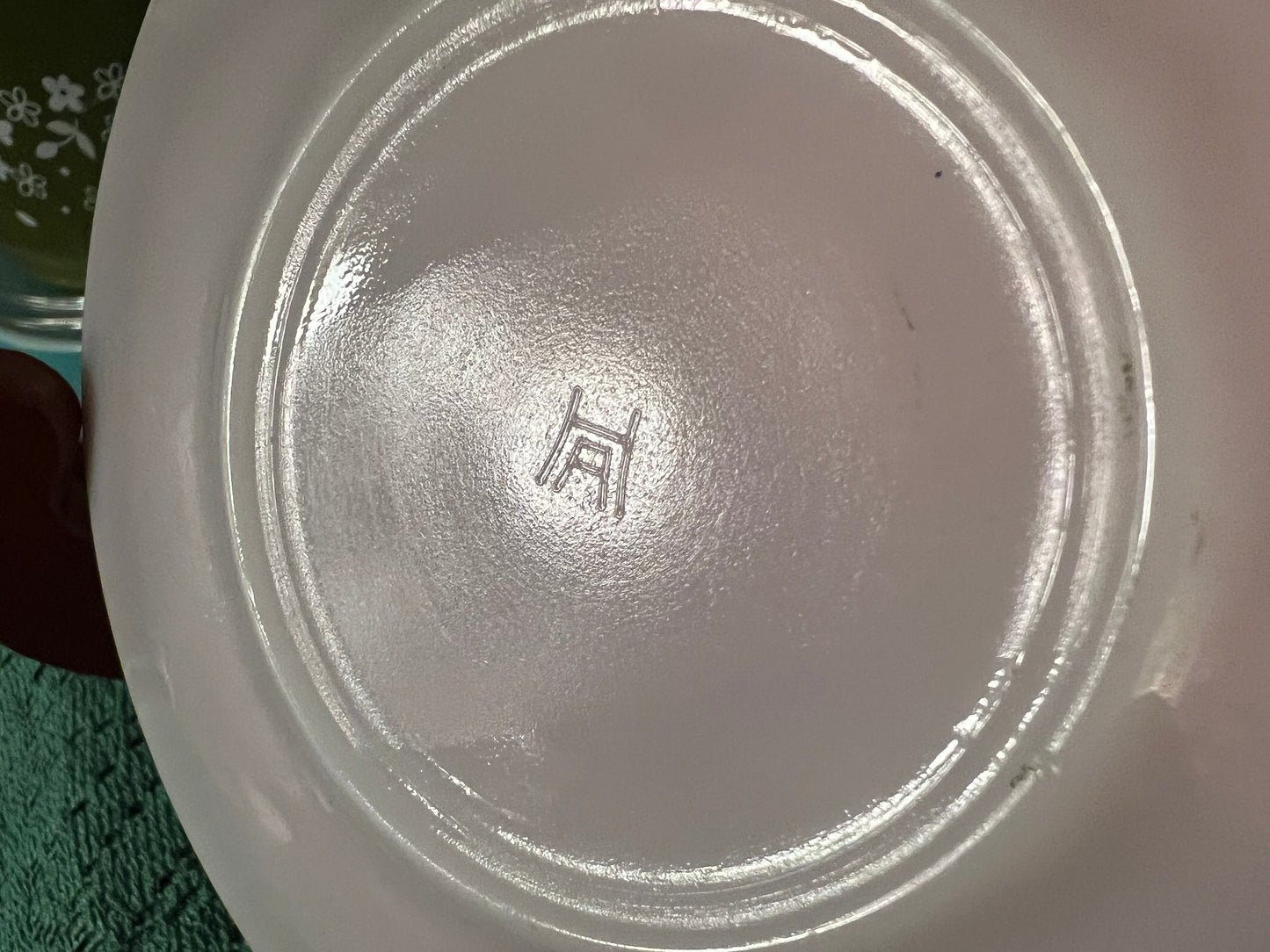 Collectible 1930s–1950s MacBeth Evans mid-century milk glass tableware