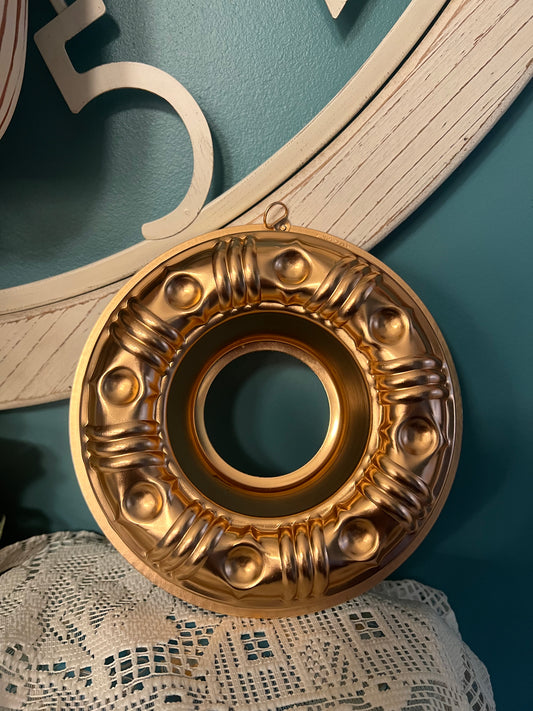 Vintage Mirro copper mold