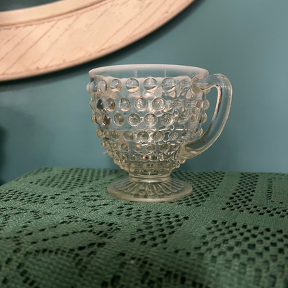 Anchor Hocking moonstone sugar bowl