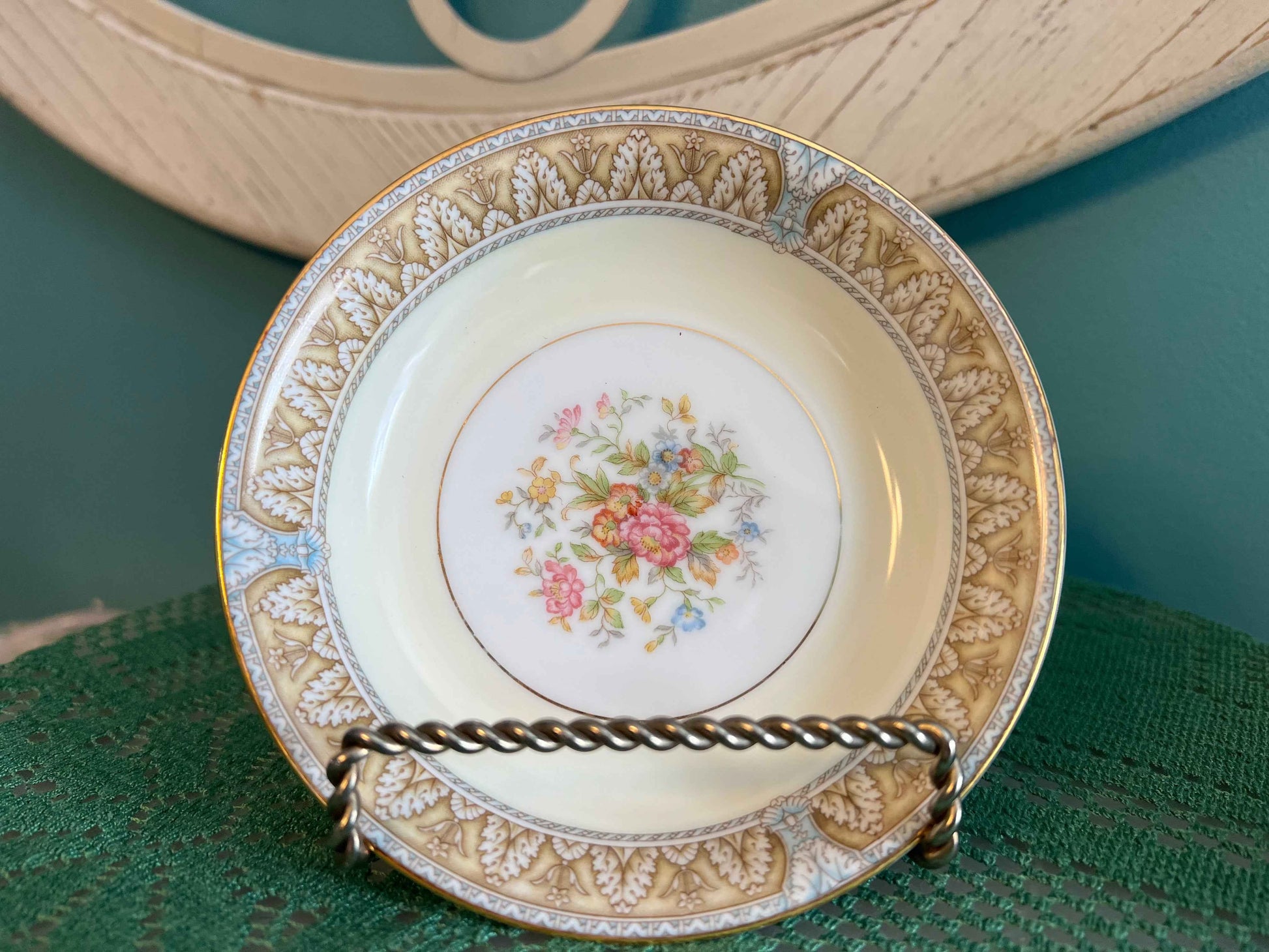 Noritake Claire Fruit/Dessert Bowl - Set of 4 | Pattern 657 Vintage Porcelain