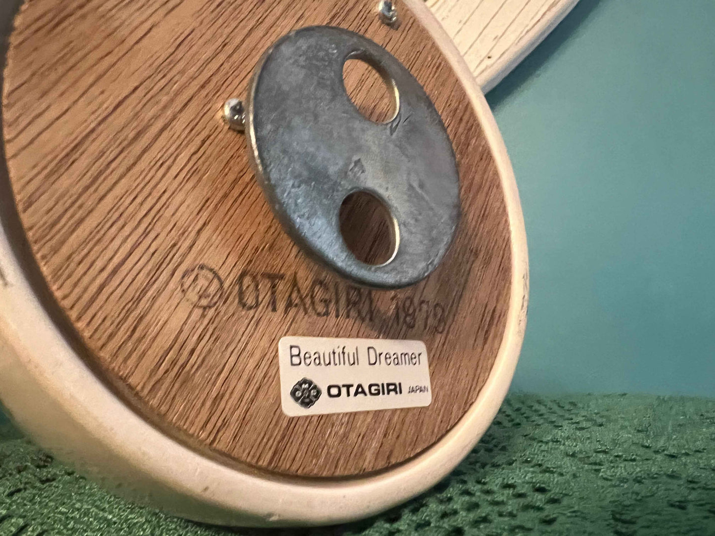 Vintage Otagiri Japan Spinning Music Box | Couple Doves | Porcelain Collectible