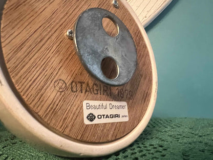 Vintage Otagiri Japan Spinning Music Box | Couple Doves | Porcelain Collectible