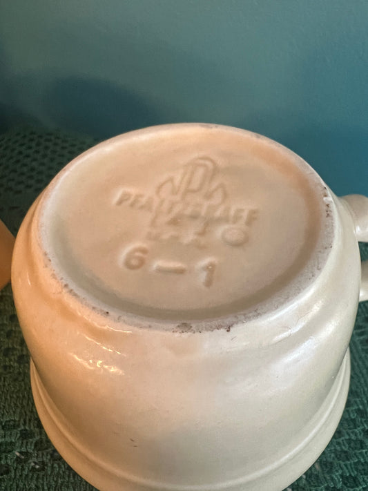 Pfaltzgraff Village mugs 1970s stoneware coffee cups
