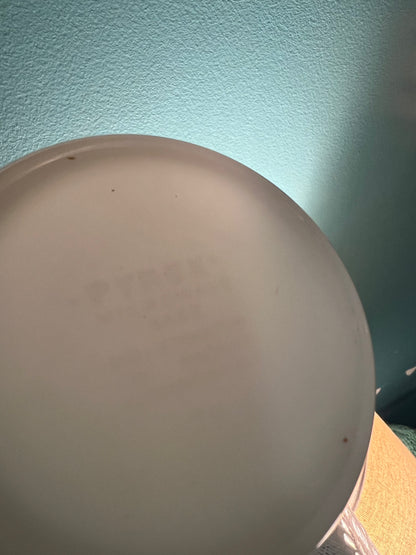 Compact vintage Pyrex “Old Town Blue” bowl for sugar or condiments