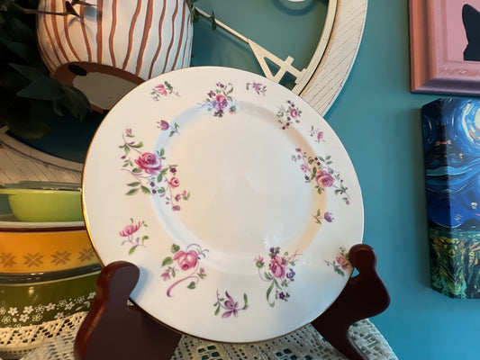 Royal Victoria Pink Roses Salad Plate