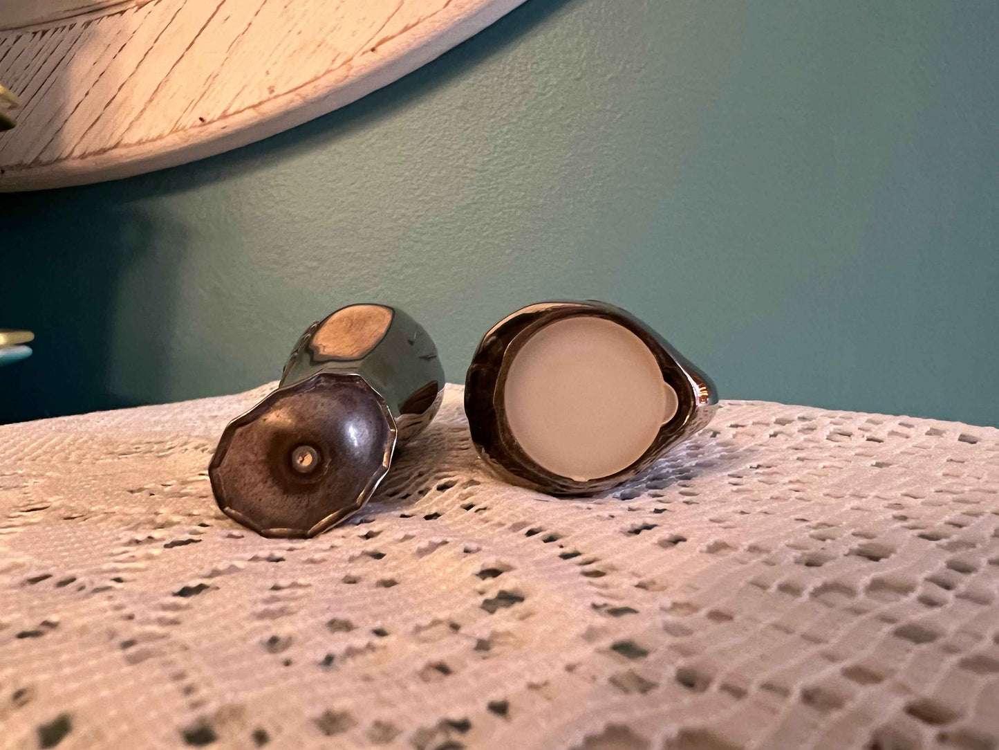 Vintage Silver Plated Swan Salt & Pepper Shakers | 2.5" Set of 2 | Collectible Tableware