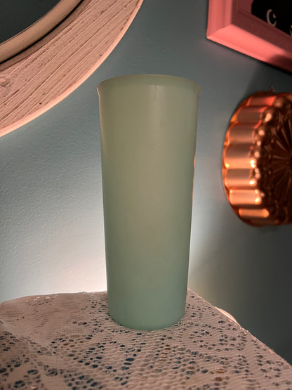 Set of 3 retro Tupperware tumblers perfect for juice, cocktails, or iced tea