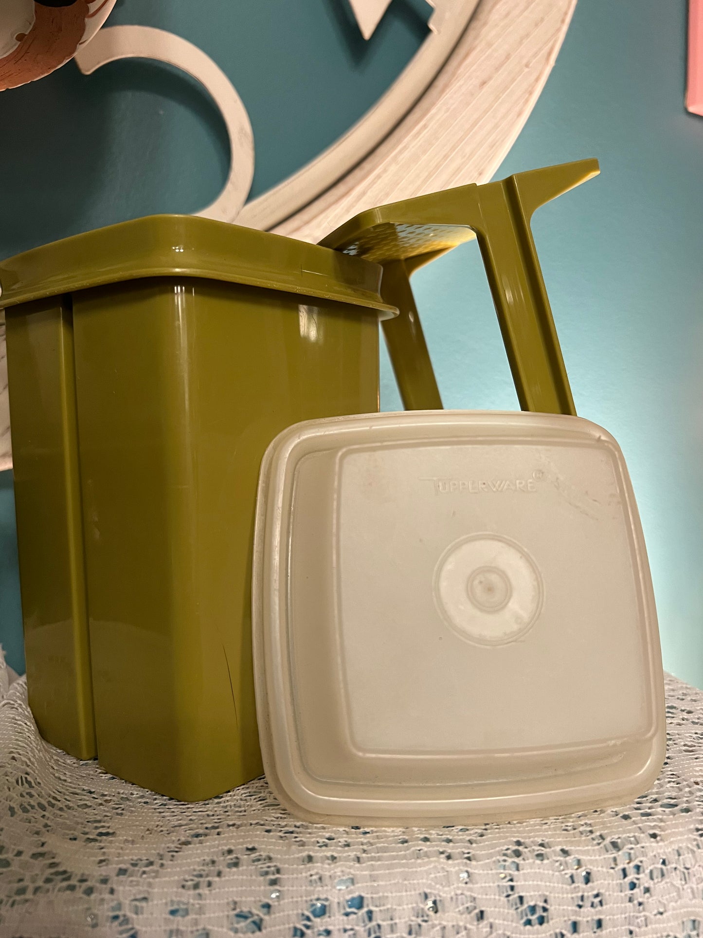 Functional and decorative vintage Tupperware Pick-A-Deli kitchen accessory