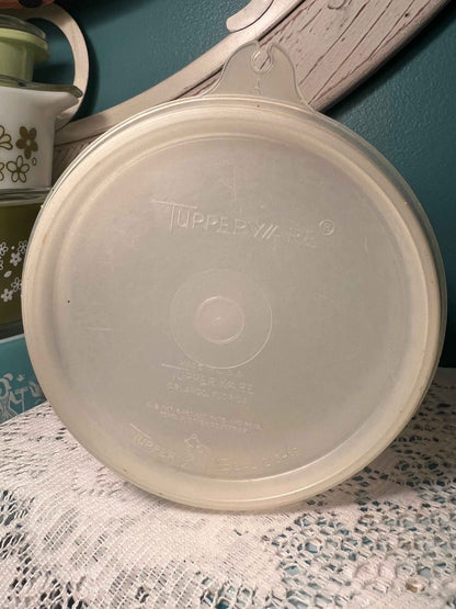 Vintage Tupperware Hamburger Patty Keepers #882 | 6 Containers + 1 Lid | Stackable Retro Kitchenware