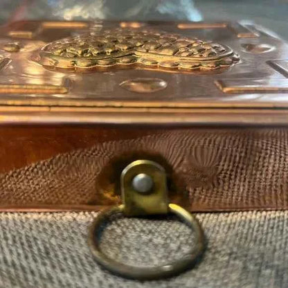 Vintage Old Dutch Copper Heart Mold - 5"x5" | Rustic Wall Decor | Collectible Kitchenware