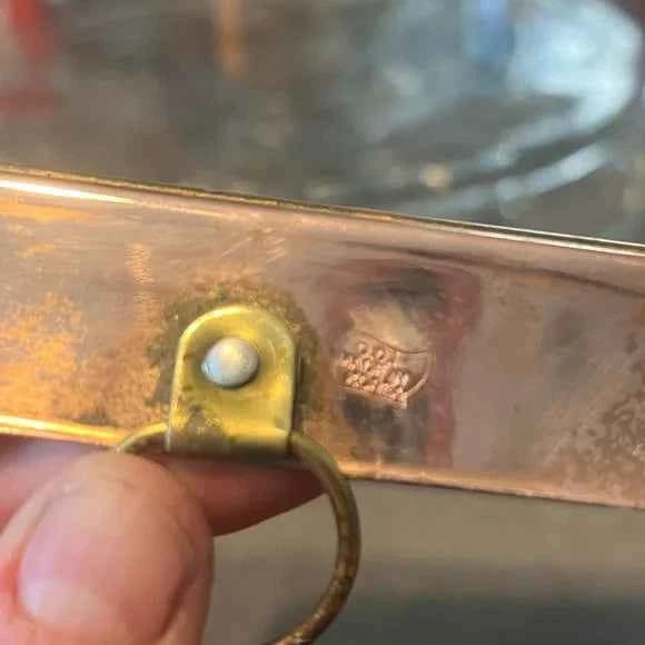 Vintage Old Dutch Copper Heart Mold - 5"x5" | Rustic Wall Decor | Collectible Kitchenware