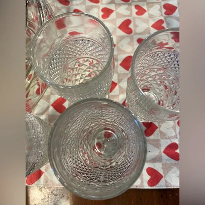 Anchor Hocking Wexford Heavy Glasses